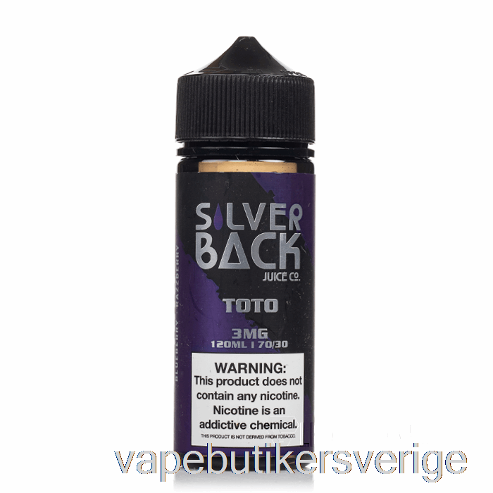 Vape Sverige Toto - Silverback Juice Co. - 120ml 0mg